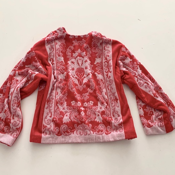 GUCCI Kimono jacket with central button.Floral fantasy. Fashion show 2019 - Picture 14 of 14